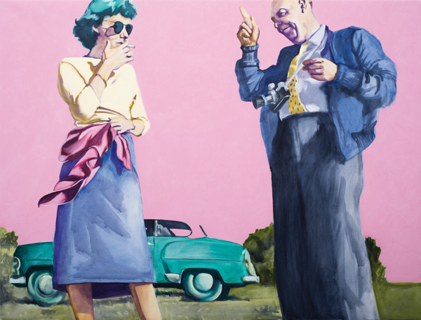 Erzähl mir Nichts. 2013. Öl auf Leinwand. 125x95cm