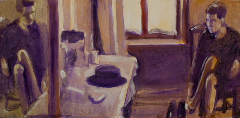 Mademoiselle 40x20cm
