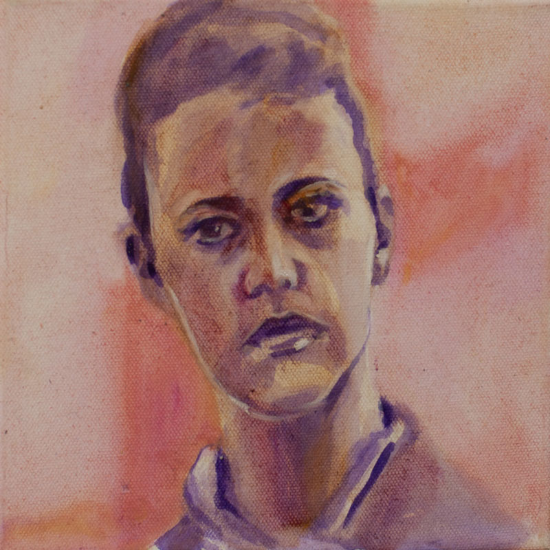Mademoiselle 1 20x20cm