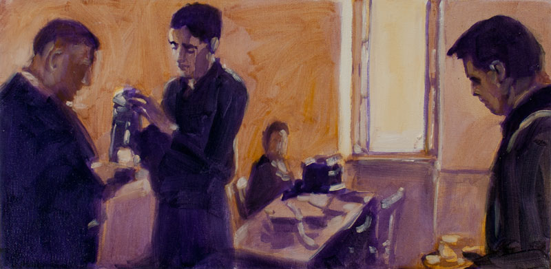 Mademoiselle III 40x20cm